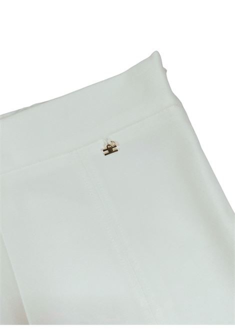 Pantalone bambina bianco ElISABETTA FRANCHI | EFPA136/SUBIANCO
